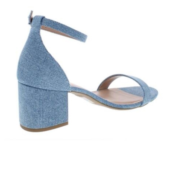 Call It Spring Stangarone Light Blue Denim Heel Sandals 💙 | Women’s Size 7 - Picture 3 of 9